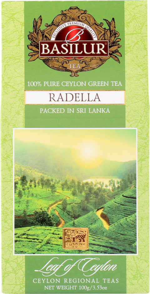 LEAF OF CEYLON - PACKET - ULGT - LT - RADELLA GREEN - 100g