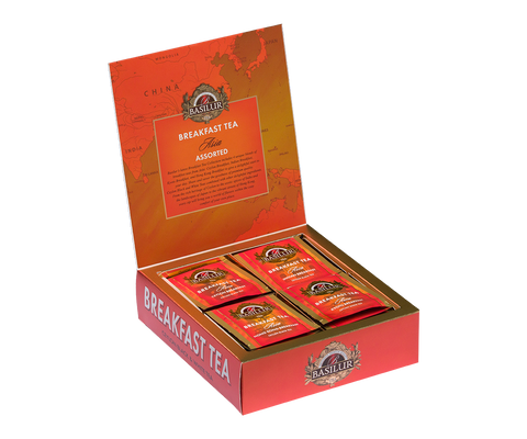 Breakfast Tea - Asia - 40 Enveloped Tea Bags - 4 Flavours