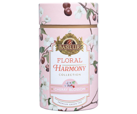 Floral Harmony Cherry Blossoms – 75g Loose Leaf - Paper Canister