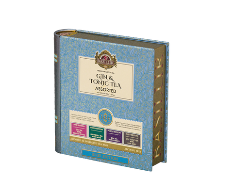 Gin & Tonic Tea- Blue Limited Edition - 32 Enveloped Tea Bags - 4 Flavours