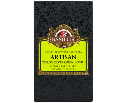 Artisan Collection - Ceylon Silver Green Needle Tea - 50g Loose Leaf