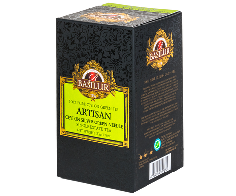 Artisan Collection - Ceylon Silver Green Needle Tea - 50g Loose Leaf