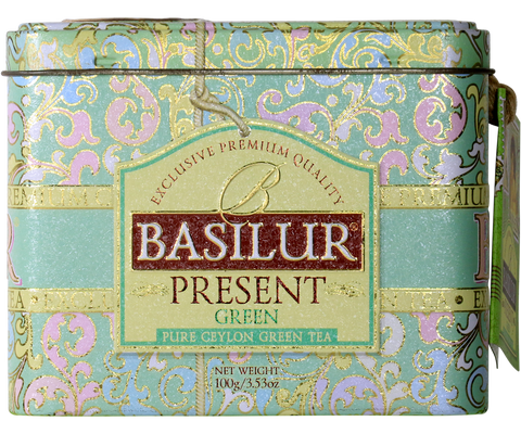 Present Green - Berry and Flower Petal Green Tea Blend - 100g Loose Leaf