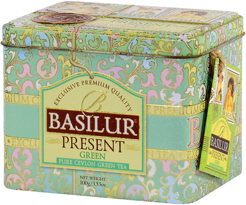 Present Green - Berry and Flower Petal Green Tea Blend - 100g Loose Leaf