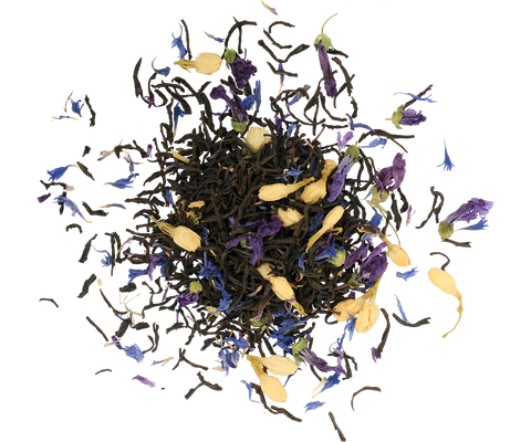 Tea Book I - Blue Cornflower, Malwa & Jasmine Flower Black Tea - 100g Loose Leaf
