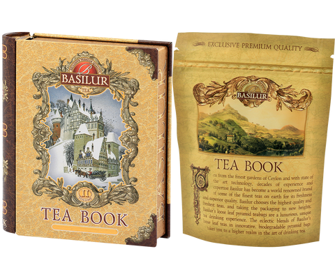 Mini Tea Book II - Floral Papaya Black Tea- 5 Pyramid Tea Bags