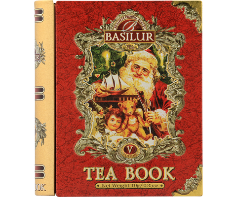 Mini Tea Book V - Christmas Tea - 5 Pyramid Tea Bags