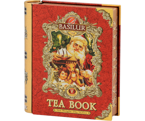 Mini Tea Book V - Christmas Tea - 5 Pyramid Tea Bags