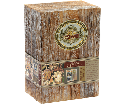 Luxury Silver Tips and Tippy Tea - Wooden Gift Box