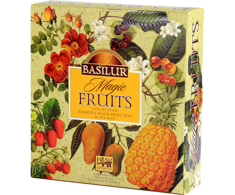 Magic Fruit Assortment - 40 Enveloped Tea Bags - 4 Flavours