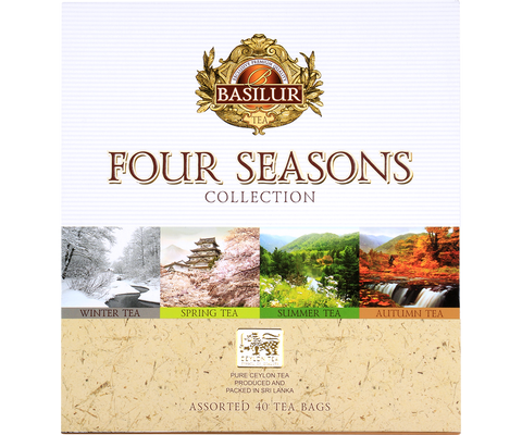 Four Seasons Assortment - 40 Enveloped Tea Bags - 4 Flavours