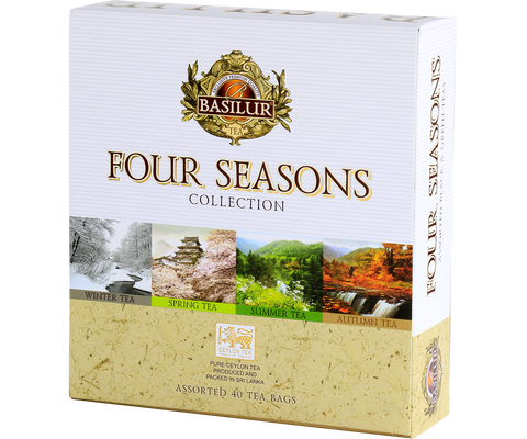 Four Seasons Assortment - 40 Enveloped Tea Bags - 4 Flavours