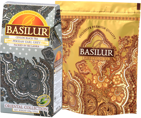 Basilur's Persian Earl Grey  - 100g Loose Leaf Refill Pack