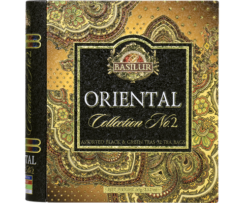 Oriental Collection No.2  - Tea Book - 32 Enveloped Tea Bags - 4 Flavours