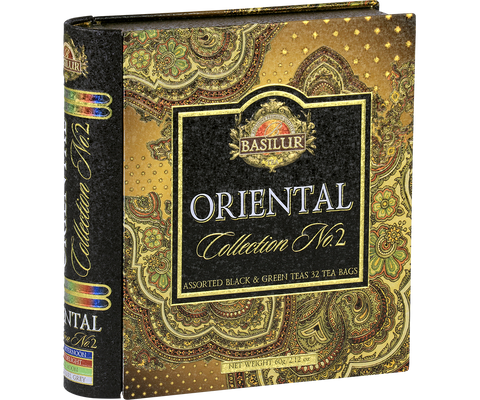 Oriental Collection No.2  - Tea Book - 32 Enveloped Tea Bags - 4 Flavours