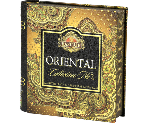 Oriental Collection No.2  - Tea Book - 32 Enveloped Tea Bags - 4 Flavours