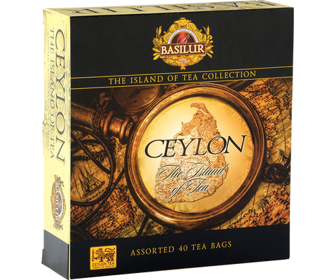 Island of Tea Assortment - 40 Enveloped Tea Bags - 4 Flavours