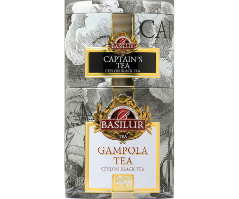 Two Layer Caddy - Captain's Tea & Gampola Tea - Loose leaf Teas