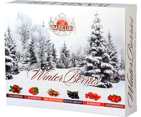 Winter Berries - 60 Enveloped Tea Bags Gift Box