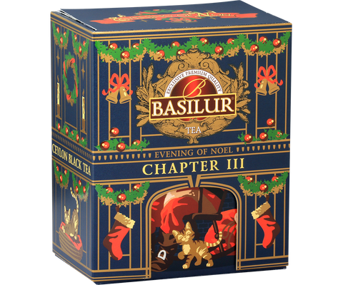 Evening Of Noel - Rose Flower and Candied Chestnut Black Tea - 75g Loose Leaf