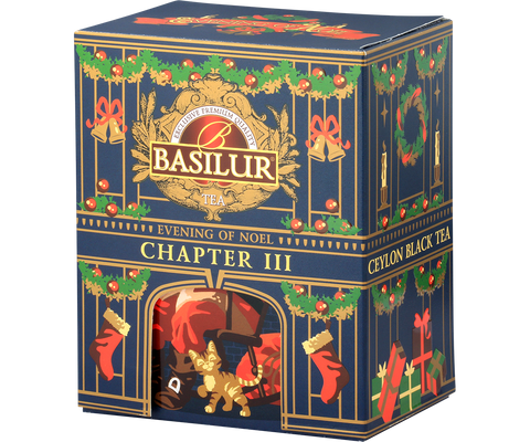 Evening Of Noel - Rose Flower and Candied Chestnut Black Tea - 75g Loose Leaf