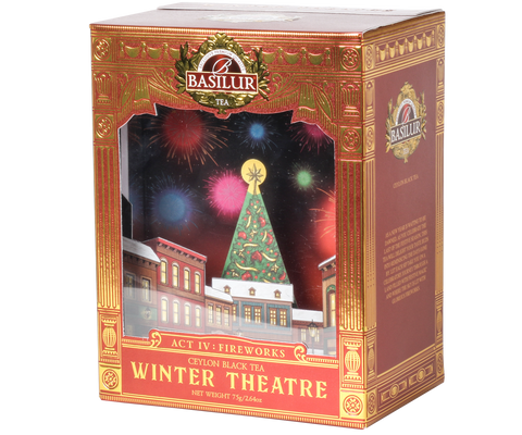 Winter Theatre Fireworks - Apple pie Ceylon Black Tea - 75g Loose Leaf