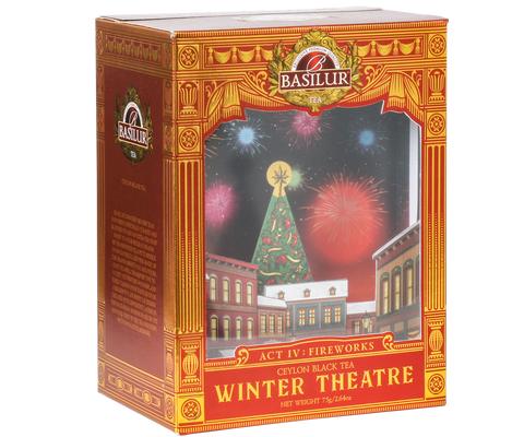 Winter Theatre Fireworks - Apple pie Ceylon Black Tea - 75g Loose Leaf