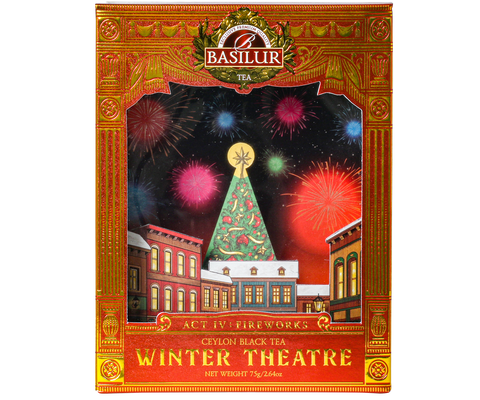 Winter Theatre Fireworks - Apple pie Ceylon Black Tea - 75g Loose Leaf