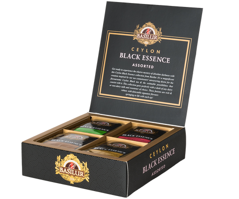 Black Essence Assorted - 40 Enveloped Tea Bags - 4 Flavours