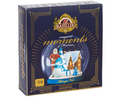 Magical Moments Collection I : Midnight Noel - 40 Enveloped Tea Bags - 4 Flavours