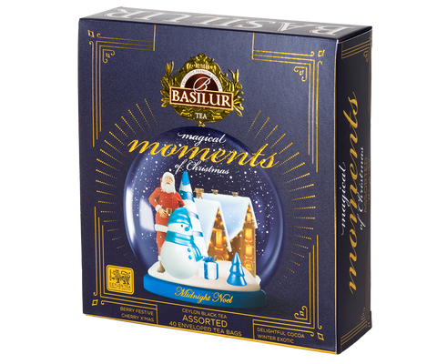 Magical Moments Collection I : Midnight Noel - 40 Enveloped Tea Bags - 4 Flavours