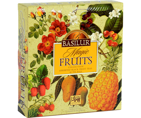 Magic Fruit Assortment - 40 Enveloped Tea Bags - 4 Flavours