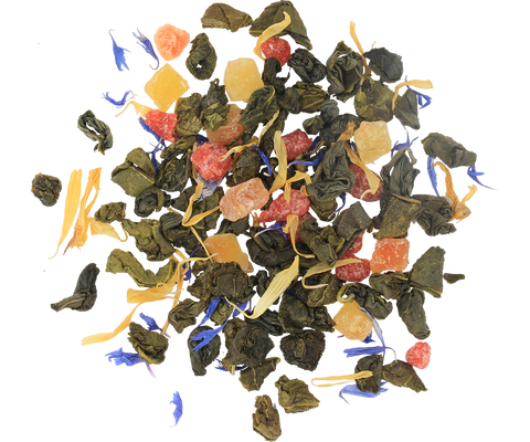 Summer Tea Tin Caddy - 100g Loose Leaf Sencha Green Tea