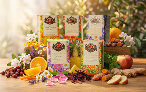 The Basilur Herbal Infusions Collection - Nine Blends for Every Moment