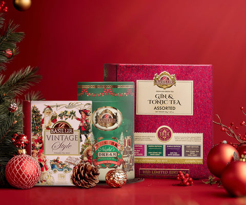 Festive Tea Delights I: Christmas Gift Bundle with Gin Tea