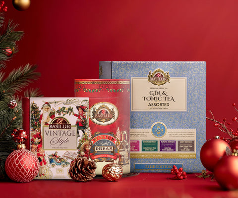 Festive Tea Delights II: Christmas Gift Bundle with Gin Tea