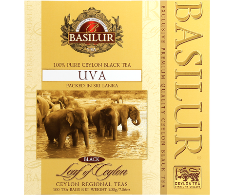 Leaf of Ceylon - Uva Regional Black Tea - 100 Tea Bags