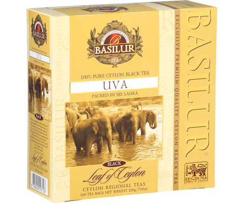 Leaf of Ceylon - Uva Regional Black Tea - 100 Tea Bags