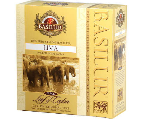 Leaf of Ceylon - Uva Regional Black Tea - 100 Tea Bags