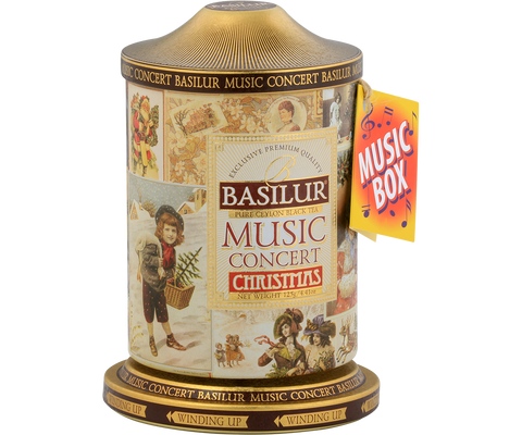 Music Concert Tin Caddy - Christmas Song - 100g Loose Leaf Black Tea