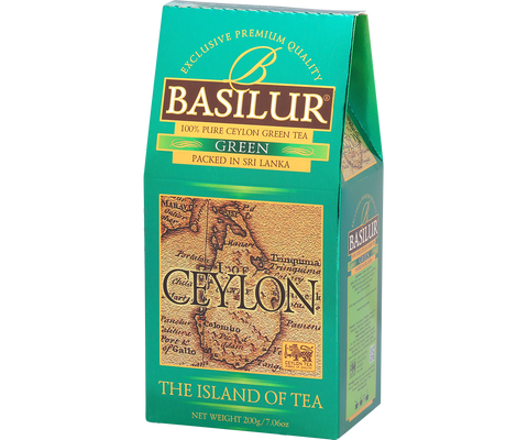 Basilur Pure Ceylon Green Tea - 200g Loose Leaf
