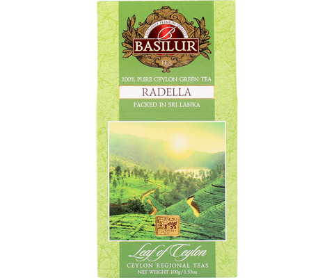 Leaf of Ceylon Radella Green Tea - 100G Loose Leaf