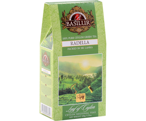 Leaf of Ceylon Radella Green Tea - 100G Loose Leaf