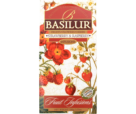 Fruit Infusion - Strawberry & Raspberry - 100G Loose Leaf Tea
