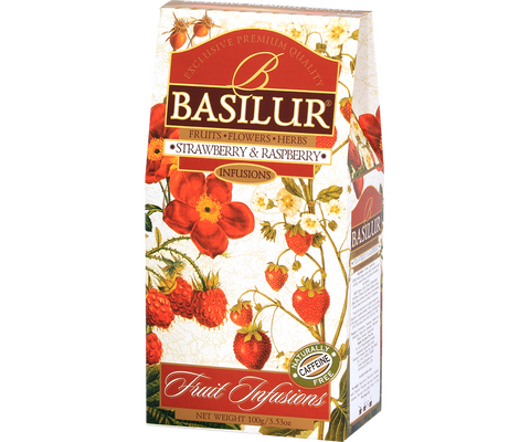 Fruit Infusion - Strawberry & Raspberry - 100G Loose Leaf Tea