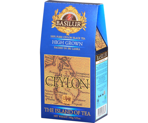 The Island of Tea - High Grown - Pure Ceylon Black Tea - 100g Loose Leaf Tea Refill Pack