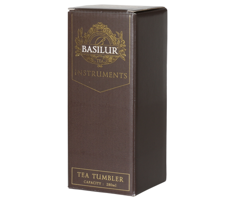 BASILUR TEA INSTRUMENTS GLASS TEA TUMBLER - 280ML