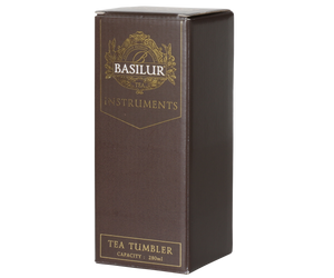 BASILUR TEA INSTRUMENTS GLASS TEA TUMBLER - 280ML