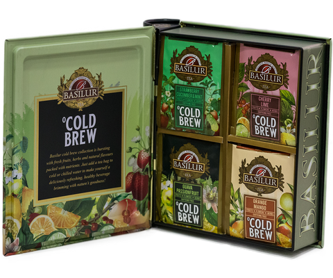 The Cold Brew Assortment Tea Book - 32 Enveloped Tea Bags