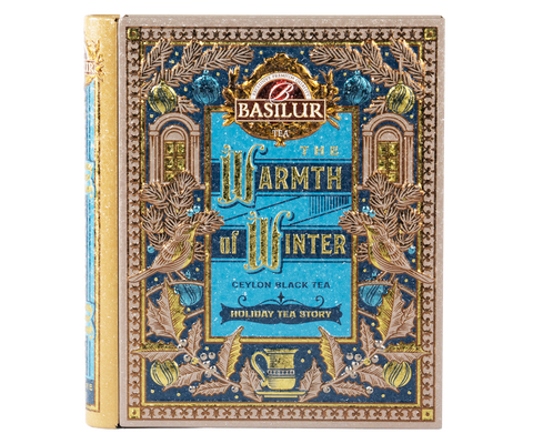 Basilur Holiday Tea Story Tea Book - 40G Loose Leaf Black Tea